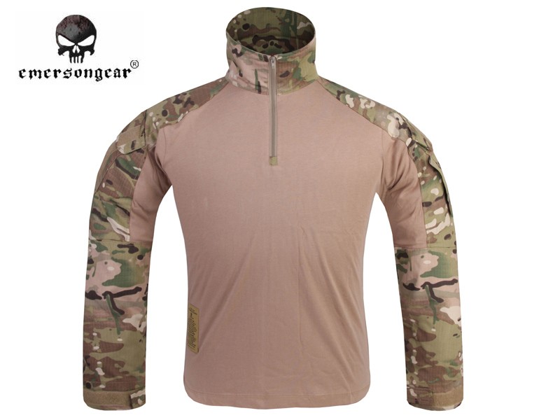 combat shirt multicam black