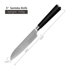Fashion damsscus style knife 8 inch chef knife kitchen knives with high quality wood color handle kitchen accessories new arrive