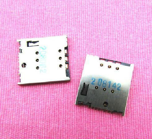 Original New sim card slot for Sony LT22I LT22 sim slot adapters Free shipping with tracking number