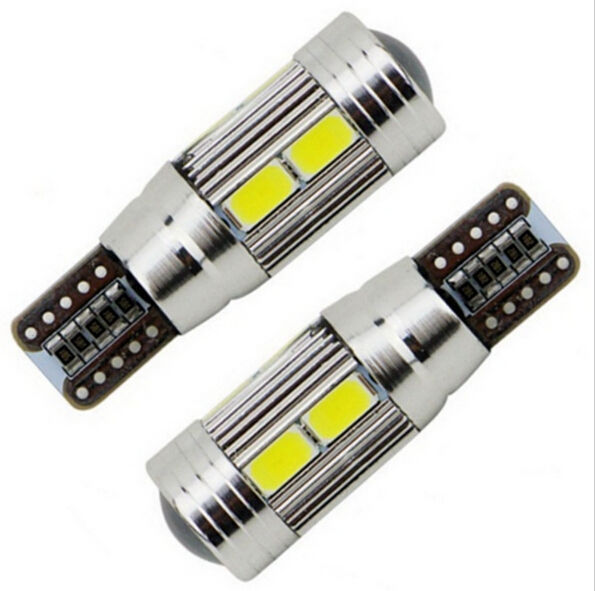2X car styling Car Auto LED T10 194 W5W Canbus 10 smd 5630 cree LED Light