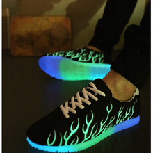 Fashion Chaussure Lumineuse Basket Shoes 2015 Adults Glowing Shoes Chaussure Femme Homme Light Up Shoes Schuhe Basket Femme