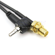 A25New CRC9 to 9RP SMA Female Cable Connector Adapter For 3G USB Modem Hot  free shipping