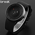 BREAK futuristic luxury men women black waterproof fashion casual military quartz hot brand sports watches wristwatch