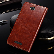 Vintage PU Leather Case for SONY Xperia C S39H C2305 Luxury Wallet with Flip Stand Style