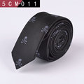 ties for men neck tie Men s Black Skull Wedding butterfly Necktie Narrow Slim Skinny tie
