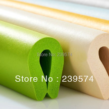 Free shipping U Style 2m New Baby bumper strip Baby Safety Corner protector Glass Table Edge