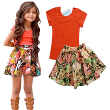 new 2015 Summer fashion Girl lace white blouses red shorts clothing set twinset