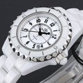 2016 New Watch Women Ceramic Quartz Watches Brand Wristwatches Ladies Wrist Watch Ceramics Strap 50M Water