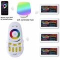 Mi light 2 4G 4 Zone WIFI LED controller IBox RF touch remote RGB Controller Dimmer