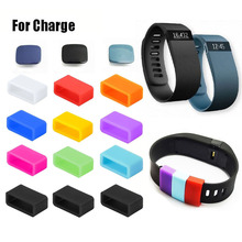 12pcs Silicon Fastener Ring with 3pcs Clasp for Fitbit Charge Wristband – Fix the Clasp Fall Off Problem(NO tracker and band)