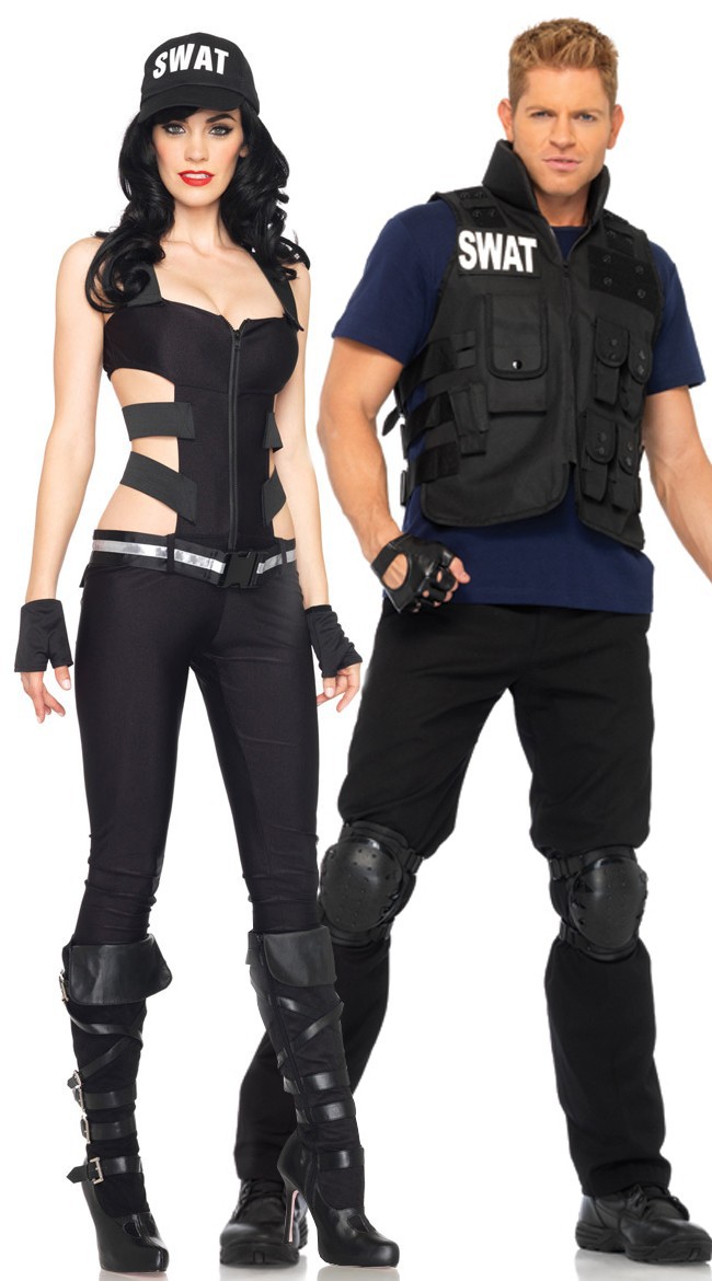 Swat sexy costumes Clearance
