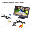 free shipping Display Rear View Monitor with Night Vision Rear View Car Camera Video Transmitter Receiver