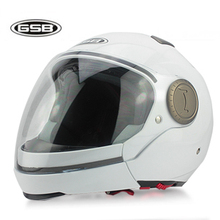 GSB motorcycle helmet GSB 246 combination helmet half 3 4 full face double lenses helmet gsb246