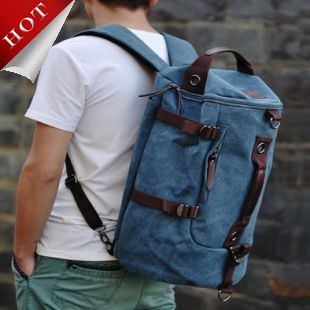 Free Shipping 2013 New Designer Men Military Luggage & Travel Bags, Men's Fashion Travel Bag, Bolsas Canvas Backpack On Sale