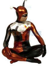 Joker Metallic Costume fullbody halloween cosplay superhero costumes for men zentai suit the most classic