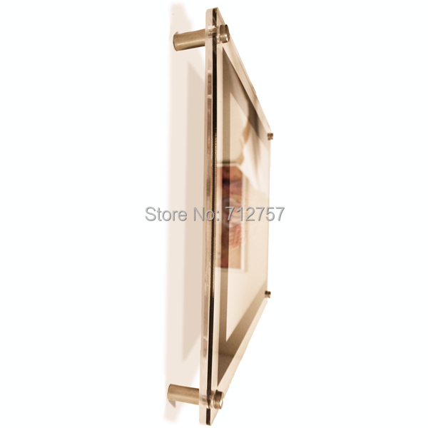 Description Picture 4 of item10PCS Restaurant Indoor Wall Mounted Ultra Slim A3 Acrylic Frame LED Illuminated Menu Boards Advertising Light Boxes
