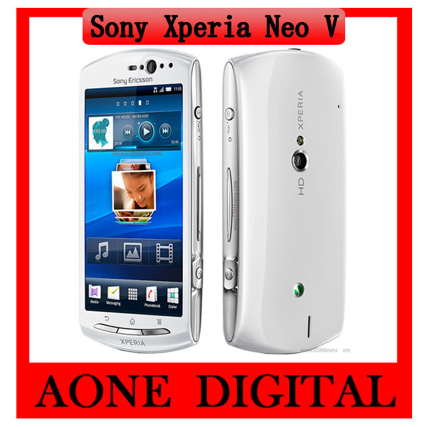 Original Sony Ericsson Xperia Neo V MT11 5MP WIFI GPS 1GHz CPU Unlocked Smartphone Refurbished