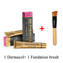 100% Original Dermacol base Make-up Cover concealer cream dermacol makeup cover tatoo consealer dermacol make up cover 30g
