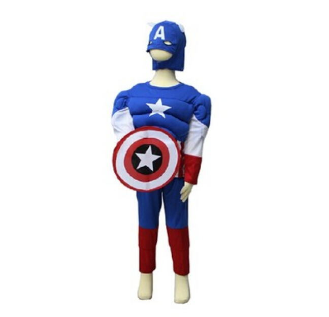 Купить мальчиков супергерой Косплей костюмы парень человек-п
