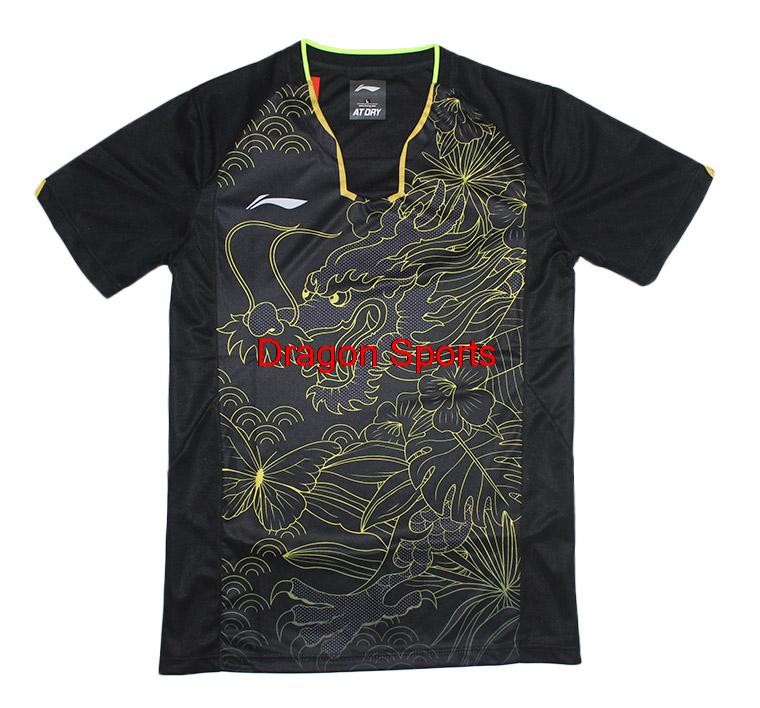 Rio 2016 Li Ning Table Tennis Shirt Mens,Zhang JiKe Jersey Pingpong