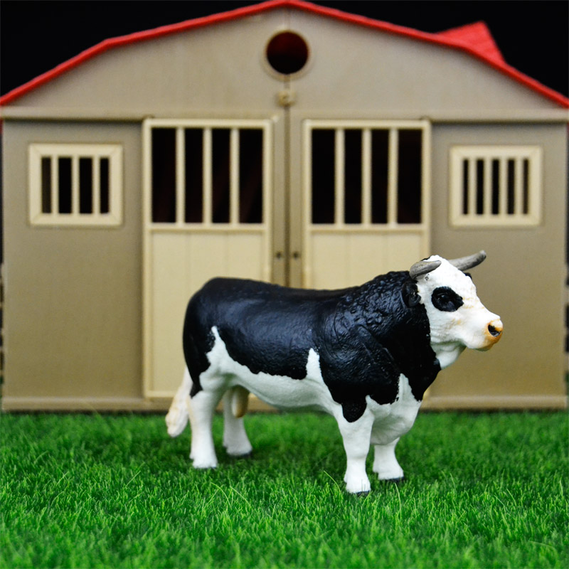 cow toy house