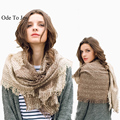 New for women autumn winter Scarf striped Designer Acrylic Blanket wrap Warm fashion Scarf Shawl 195