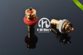 Amplifier amp rca HI end cmc816 RCA audio copper gold plated plug RCA connector hifiboy free