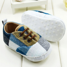 Baby Shoes Square Style Contrast color Shoes Toddler Prewalker Bowknot Anti Slip Shoe