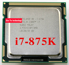 Core i7 875K 2.93GHz 8M SLBS2 Quad Core Eight threads desktop processors Computer CPU Socket LGA 1156 pin