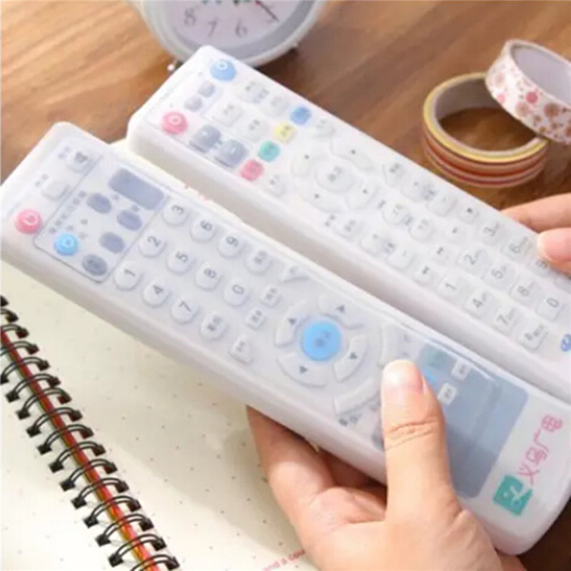 Wholesale New High Quality Clear TV Air Condition Remote Controller Silicone Protector Case Cover Skin Waterproof