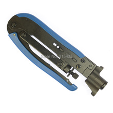 Profesional compresión herramienta que prensa ( H548A ) RG59 RG11 RG6 compresión herramienta COAX CRIMPER COAXIAL RG6 F conector