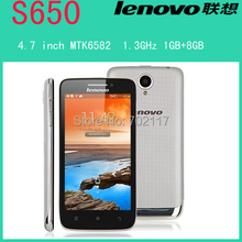 Original Lenovo S650 Vibe 3G 4 7inch Smartphone MTK6582 Quad Core 1 3GHz Android4 2 1GB