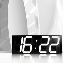 5.9 inch Jumbo Digital Led Wall Clock For School Home Decor Train Station