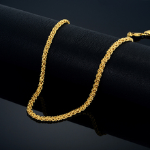 Choker Vintage Chain Necklace Men Jewelry / Women Accessories Brand Jewelry Wholesale,Gothic 18k Gold Plated Collier Necklace