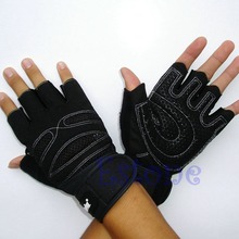 Weight Lifting Gym Gloves Workout Wrist Wrap Sports Exercise Training Fitness
