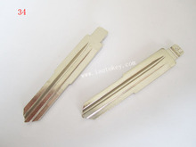 10pcs/lot NO. 34 # Key Blade For Kia Ruiou Accent Sai, lCar Blank Replacement Key Blade
