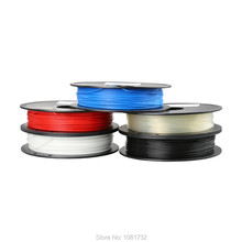 PLA 1.75mm 0.5Kg/spool Plastic Rod Rubber Ribbon Consumables Material Refills for MakerBot/RepRap/UP/Mendel 3D Printer Filaments