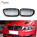 E90 front kidney M tri color ABS racing grill for Bmw 3 Series 2008 2009 2010