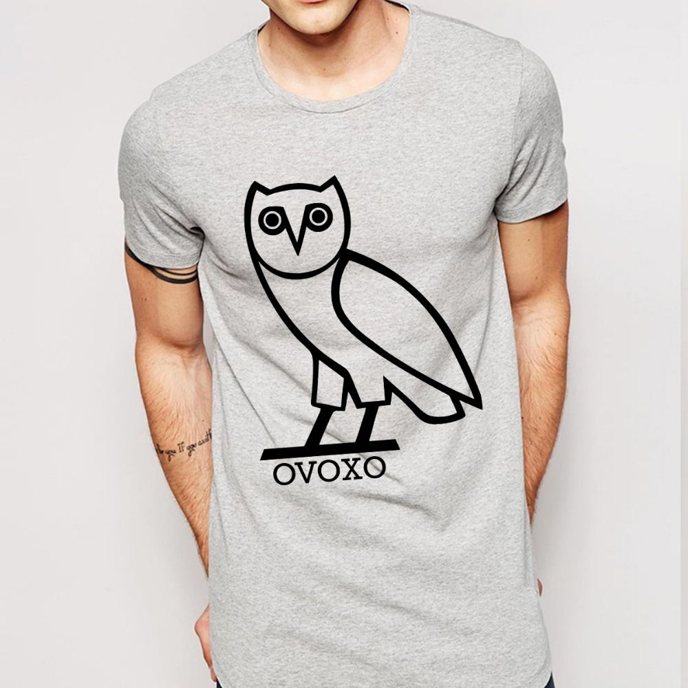 Owl T Shirts Men Drake Swag Man T Shirt Cotton O Neck Mens tshirt Free Shipping