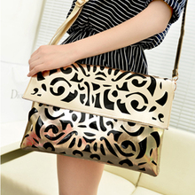 popular fluorescence color hollow-out envelope bags,women’s candy color one shoulder handbags,fashion day clutch bags