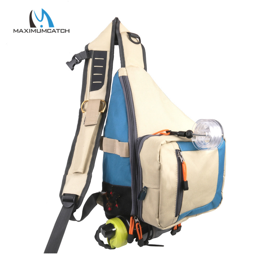 Maximumcatch New Arrival Fly Fishing Sling Pack Lightweight Outdoor Sport Equipment Fishing Bag Fishing Tackle Box