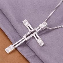 Retail & Wholesale High Quality Mens Cross Pendants Fashion Jewelry Necklace