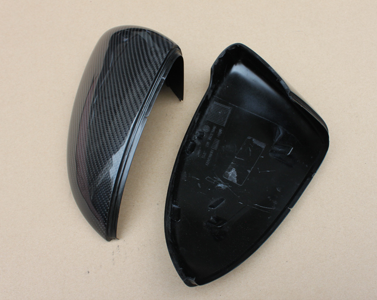 2pcs FOR Volkswagen VW Golf 7 VII MK7 GTI Real Carbon Fiber Side Mirror cover replacement accessories