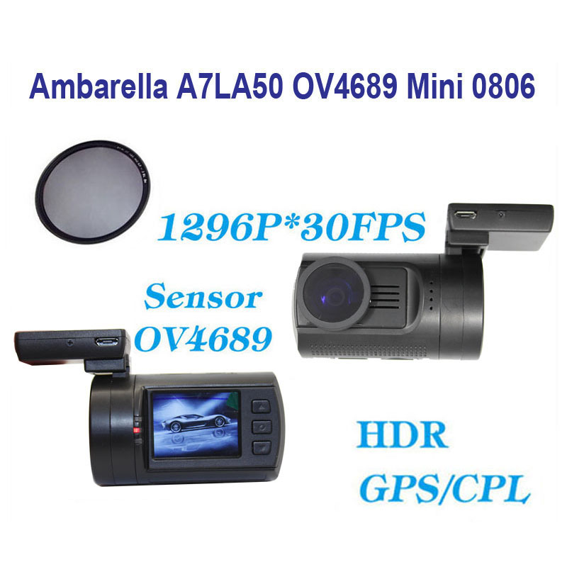  !    GPS   CPL  +    0806 Full HD 1296 P  Ambarella A7LA50 OV4689