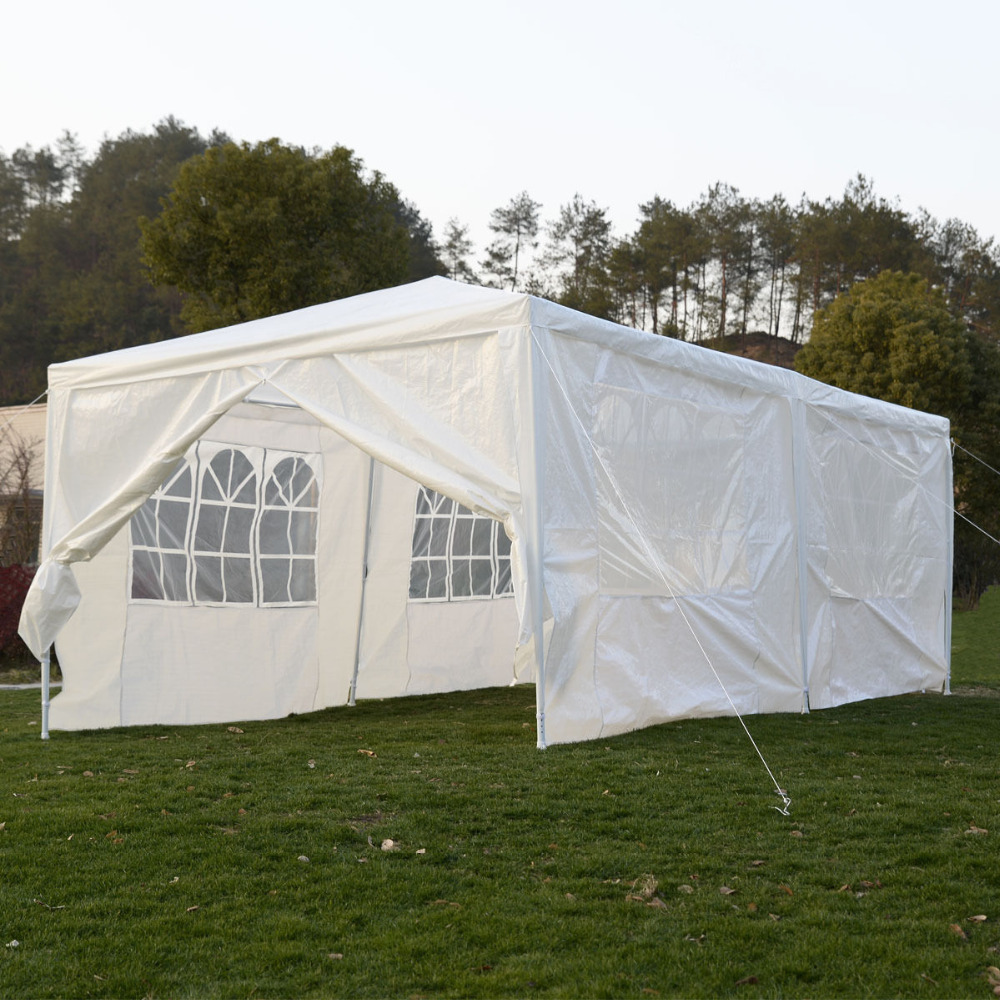 Wedding Tent 10'x20' Canopy Party Outdoor Gazebo Event Patio 4 Sidewall