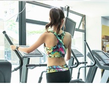 Women s vests without mark shock proof printing breathable vests no rims running multifunctional exercise vest