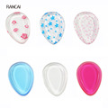 RANCAI New 7 Colors Water Drop Shaped Silicone Sponge Puff Blender Silica Cosmetic Makeup Puff For