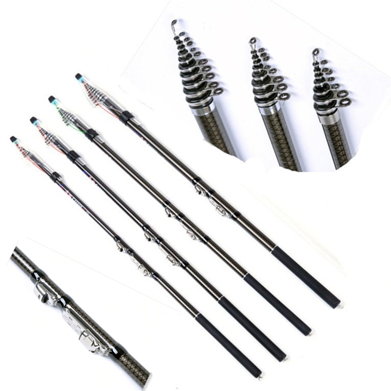 Quality Telescopic Fishing Rods Carbon Fishing Tackle Fish Pole