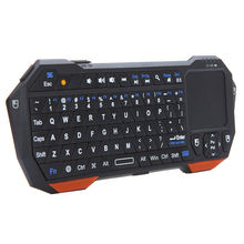 Portable Mini Bluetooth Keyboard w Touchpad Wireless Gaming Keyboard for Laptop Smartphones Computer Laptop TV BOX