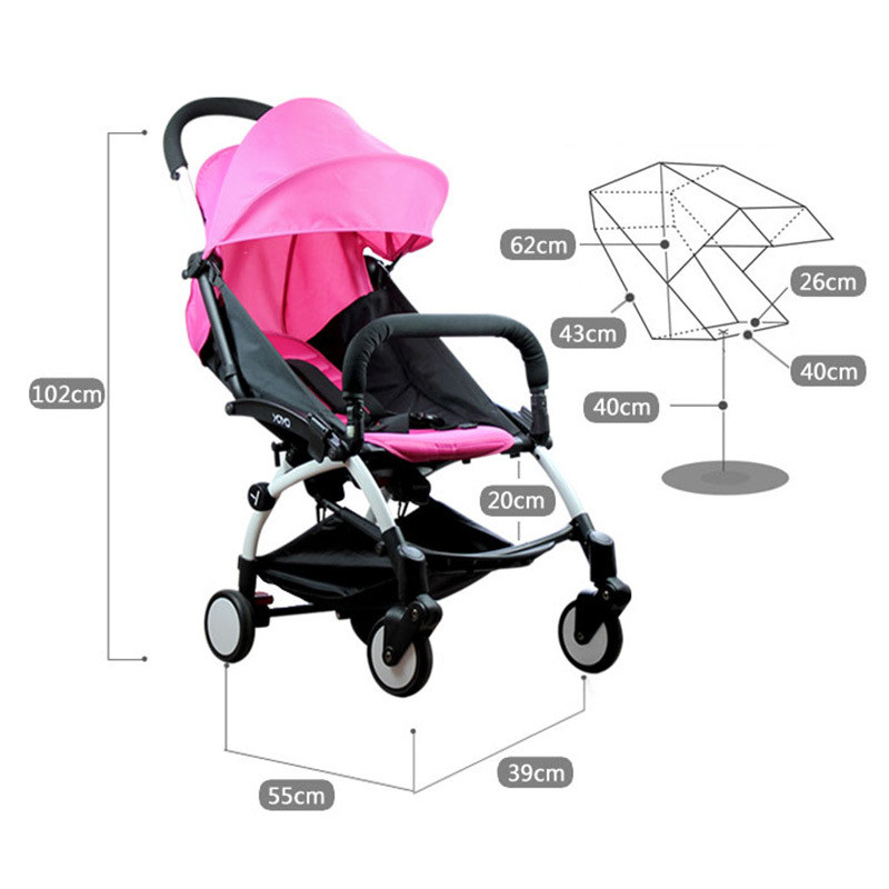 YOYA-Folding-Baby-Stroller-Portable-Baby-Carriage-Ultra-Light-Umbrella-Cart-Travel-Pram-Pushchair-24-Colors (2)